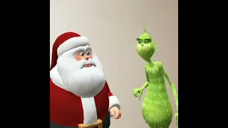 Santa and Grinch slapping each other!