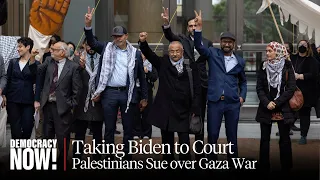Palestinians Charge Genocide in U.S. Court; Biden & Blinken Sued for Backing Israel's War on Gaza