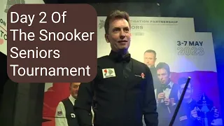 KBV-501 Rob Walker Introduces The Players & Talks To Ken Doherty & Alife Burden before the match.