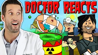 ER Doctor REACTS to Total Drama Action | Medical Episode