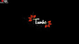 Kitni Hasrat hai Hame💚Tumse Dil💖 Lagane ki WhatsApp Status/Ringtone/4k Lyrics/Hindi😚/Black screen/SM