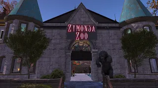 Fallout 4 Outpost Zimonja Zoo Raider Settlement Tour