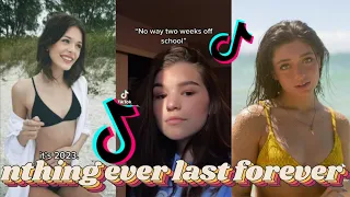 "2 weeks off school because of covid" ~ nothing ever last forever ♤ tiktok compilation