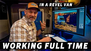 Working Full Time From My Revel Van- Photography Workstation