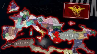 Balkanized Roman Empire Battle Royale - Hoi4 Timelapse