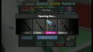 I UNBOXED THE NEW CHRISTMAS GODLY!!! MM2 Christmas Unboxing!