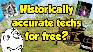 What if we gave historically accurate techs for free?