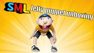 official SML Jeffy puppet unboxing