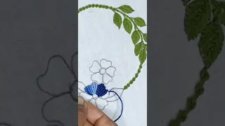 Amazing Hand Embroidery Flower Work | Stitch Embroidery Designs | Hand Embroidery Design