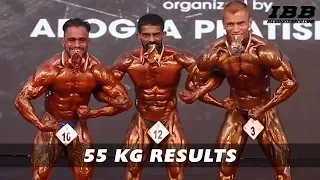 Mumbai Shree 2019 - 55 Kg Category - Comparision and Results