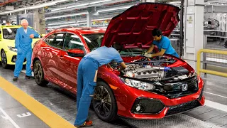 Inside Best Japanese and US Factories Producing the Honda Civic