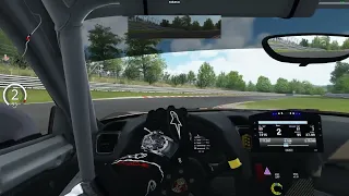 Porsche Cayman GT4 Clubsport POV drive in Nürburgring Nordschleife  //  Assetto Corsa