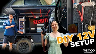 The ULTIMATE Guide to our OFF GRID 12V Canopy Setup - DIY!