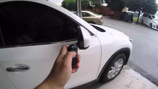 Mazda CX5 - Side mirror auto fold