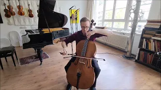 Paganini Caprice 24 performed on the cello by Timothy Hopkins