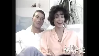 Jean Claude Van Damme -  Interview Hollywood Stuntmakers 2  (1991)