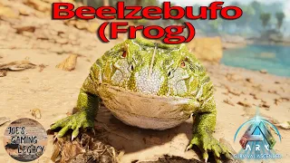 Taming a Beelzebufo (Frog) - ARK Survival Ascended