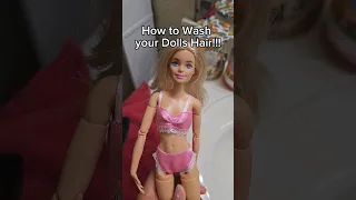 How to Wash your Dolls Hair!!!