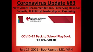 2021 July 29 Coronavirus Community Update v83 Recording