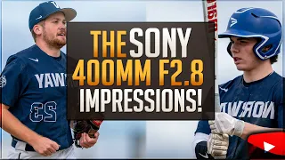 The Sony 400mm F2.8 GM First Impressions | Sony's Best Sports Photography Telephoto Lens