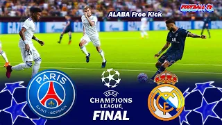 PSG vs Real Madrid | UEFA Champions League 2022 Final | Full Match eFootball PES 2021