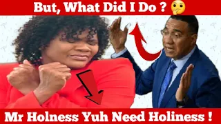 Omg! Lady Saw Send Ser!ous Message To Andrew Holness 😱