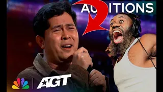 Simon Lost His Mind | Cakra Khan - Make It Rain/No Woman No Cry | AGT 2023 AUDITION | REACTION