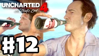 Uncharted 4: A Thief's End - Gameplay Walkthrough Part 12 - Chapter 12: At Sea (PS4)
