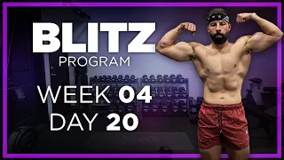 45 Minute Upper Body Workout | BLITZ - Day 20