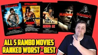 All 5 Rambo Movies Ranked (Inc. Rambo: Last Blood)