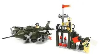 Enlighten Brick Combat Zones 810 Fighters   | Military Building Kits for Lego fans!