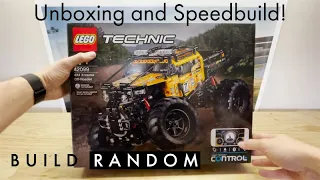 Lego extreme 4x4 42099 - Unboxing and Speed Build!