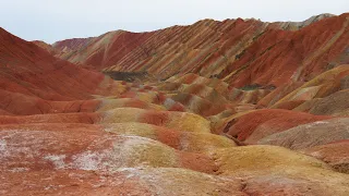Silk Road 09 - Rainbow Mountains of China, a geological wonder of the world
