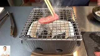 World's Best Beef On Binchotan Charcoal Grill | Japanese Miyazaki Wagyu A5 Strip Steak