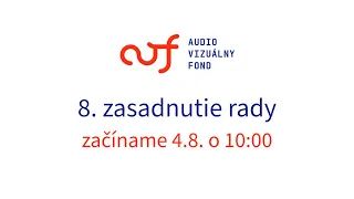 8. zasadnutie Rady AVF 4.8. o 10:00