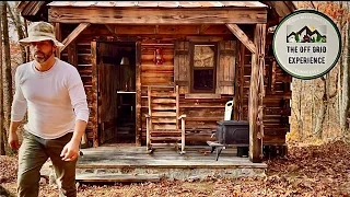 Two Years Building an ORIGINAL Off Grid Lumber Log Cabin in the Woods | Start to Finish | The Reveal