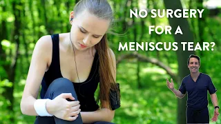 Is surgery for a meniscus tear unnecessary?