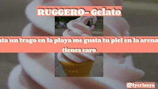 RUGGERO- Gelato Speed Up Lycris #fyp #ruggero #ruggeropasquarelli @RUGGERO