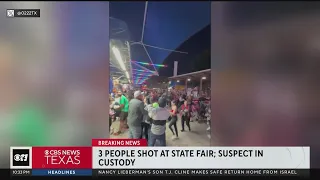 3 shot at State Fair, suspect in custody: What fairgoers heard and saw