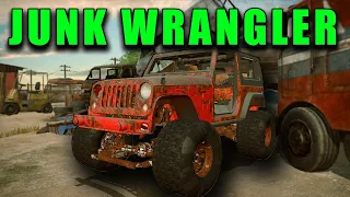 LIFTED JEEP WRANGLER PULLED FROM THE JUNKYARD | Car Mechanic Simulator 2018