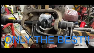 SUPERDUTY FRONT END REBUILD! BALL JOINTS AND U-JOINTS-HOW TO