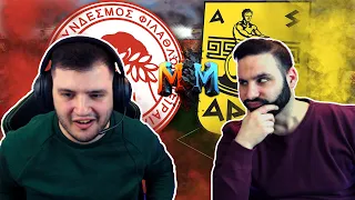 Μεγάλη ανατροπή ΟΛΥΜΠΙΑΚΟΣ - ΑΡΗΣ Playoffs 2023 | PES 2021