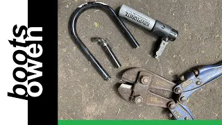 Bolt cutters vs Kryptonite series 2 lock -- under 10 seconds!