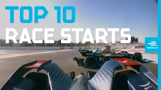 Race Starts: Top 10 Moments! | ABB FIA Formula E Championship