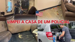 LIMPEI A CASA DE UM POLICIAL | MINHA IRMÃ PASSOU MAL | VU DESISTIR DOS BOLOS?