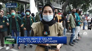 Aliansi BEM SI Kembali Gelar Demo Tolak UU Ciptaker