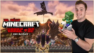 Áthoztuk a SÁRKÁNYT 🐲 is az ÁLLATKERTBE! 🌴 | MINECRAFT: HARDCORE - 30. rész