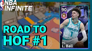 Max Lamelo Ball Gameplay ! Road to NBA Infinite Hall of Fame Ep 1