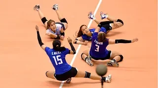 Never Give Up | Volleyball Team Thailand | Amazing Actions (HD)