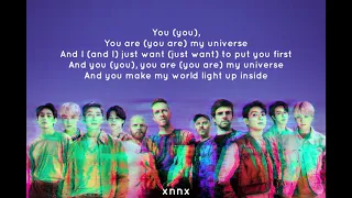 Coldplay X BTS - My Universe [Color Coded Lyrics]